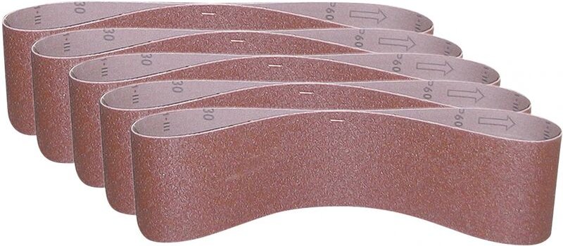 Schleifband K100 sb 150x1220 mm 5-tlg. für Band und Tellerschleifer gbts 1100 - Güde