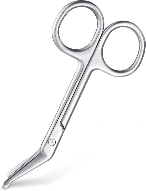 Sport-Tape-Schere, Sicherheits-Bandagenschere, Edelstahlschere für medizinisches Pflegepersonal, Verbandschere, Traumasc...