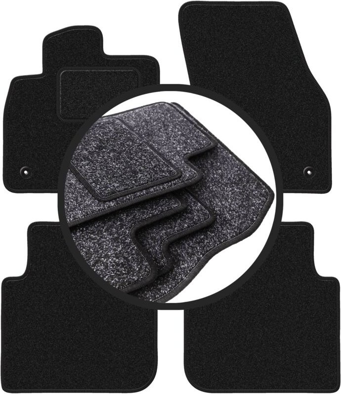 ANTHRA Autofußmatten für: Volkswagen Tiguan Allspace Crossover (2017-)