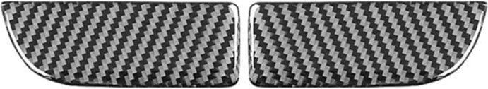 Für A3 S3 8P 2006 2007 Carbon Fiber Auto Handschuh Box Griff Abdeckung Aufkleber Innen Accessoire