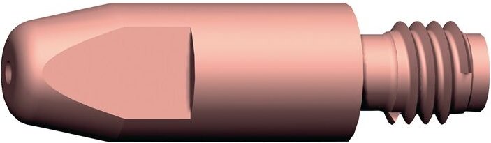 A.BINZEL Stromdüse Draht-Ø 0,8 mm M 6 Länge 28 mm E-Cu für Alu