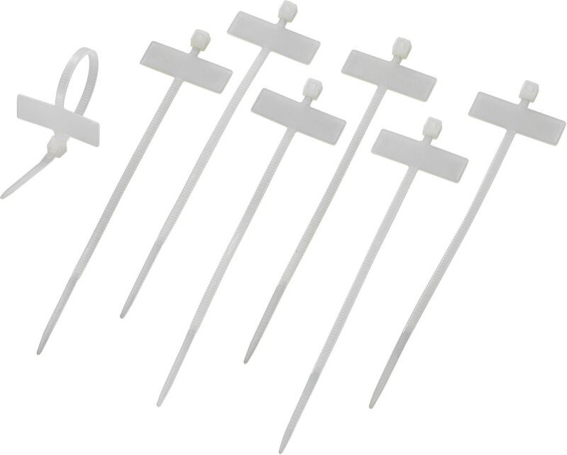 TRU COMPONENTS TE-6259188 Leitermarkierer Beschriftungsfläche: 25 x 9 mm Natur 1 St.