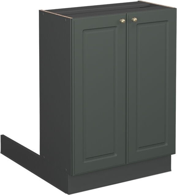 Vicco - Kücheninsel Fame-Line, Grün-Gold Landhaus, 60 cm ohne Arbeitsplatte