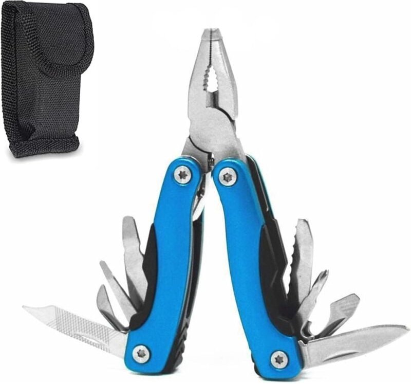 Sollbry - Multifunktionszange, Multitool-Zange, faltbare Multi-Tools-Zange, Taschenzange, 11-in-1-Multifunktionswerkzeug...