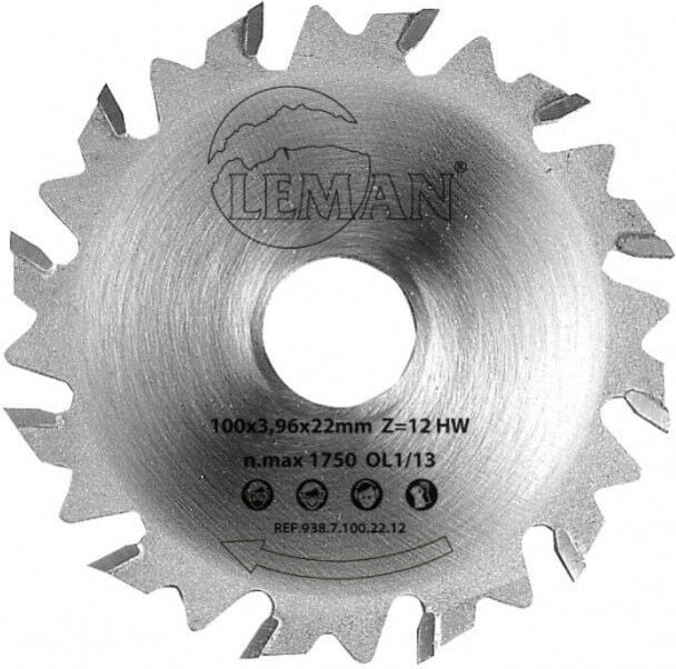 Leman - Nutmesser D.100 x 22 x Ht.3,96 mm für lamello, elu, bosch Montage.