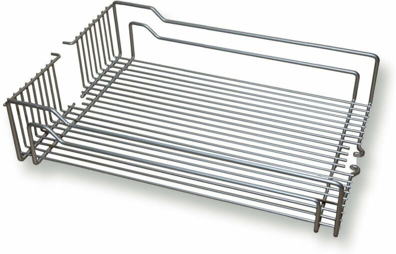 Kesseböhmer - 5er Pack Drahtkorb für Apothekerauszug dispensa mit 400 mm Breite, silbergrau