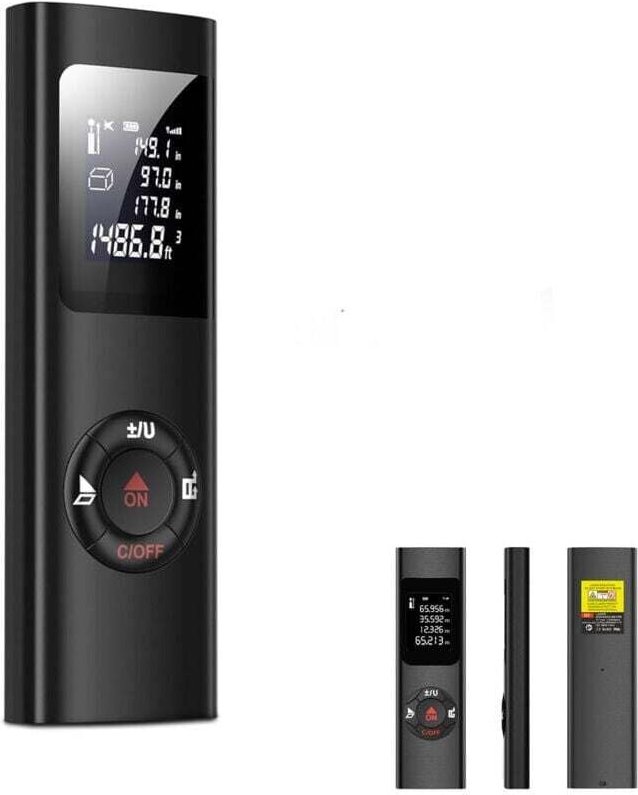 40 Meter hochpräziser Laser-Entfernungsmesser, Infrarot-Messgerät, digitales Handmesslineal, Heimwerkerprojekt, Handgerä...