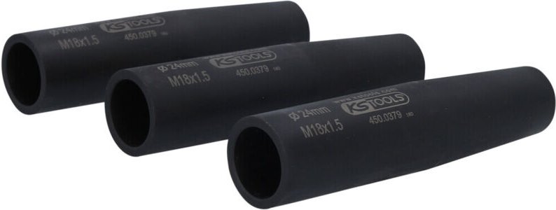 Thumbnail - Ks Tools Radbolzen-Zentrier- und Schonhülsen-Satz, M18x1,5, Ø24,0 mm