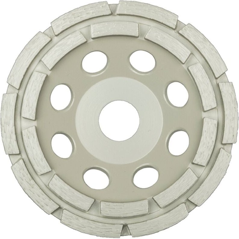 Klingspor DS 300 B Diamantschleifteller, 180 x 8 x 22,23 mm 22 Segmente 8 x 5 mm, 2-Reihig