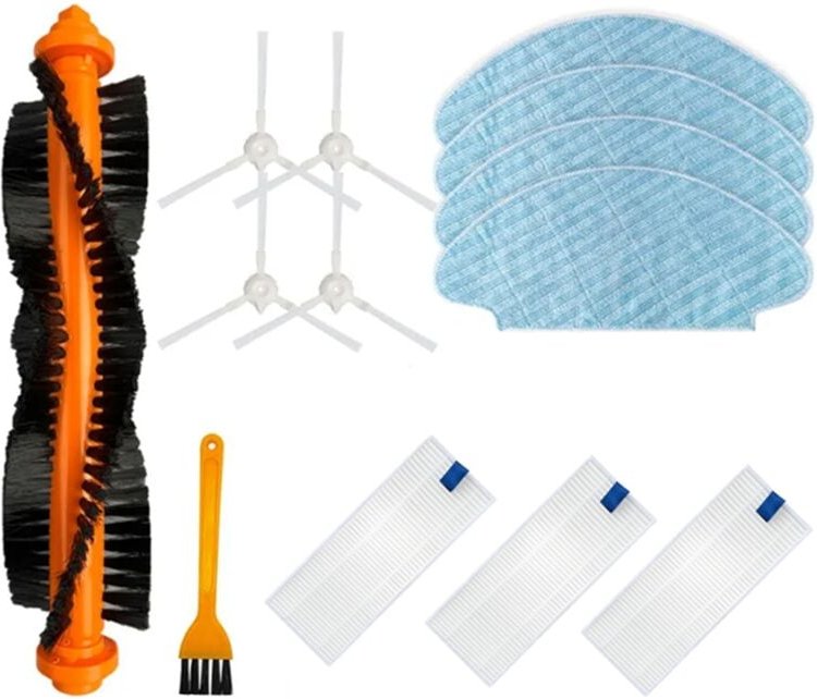 Hauptseitenbürstenfilter Mopptuch für Explorer 20 40 50