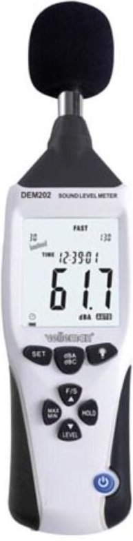 Velleman - professionelles schallpegelmessgerät mit datenlogger und usb-schnittstelle