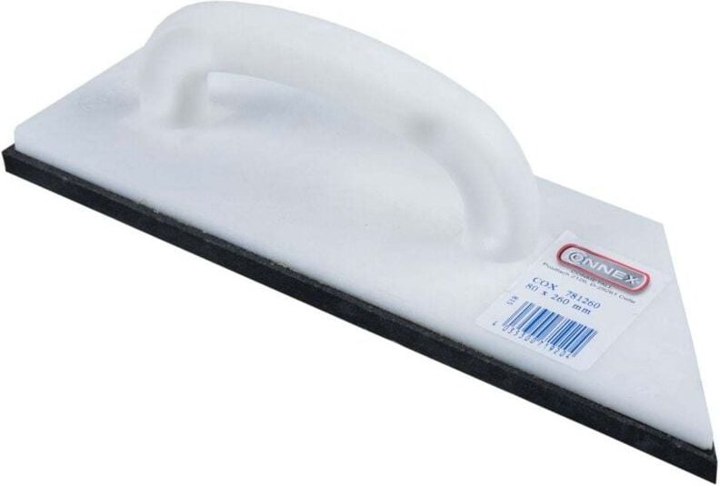 Fummelbrett 8 x 26 cm Zellgummi Maurerwerkzeug