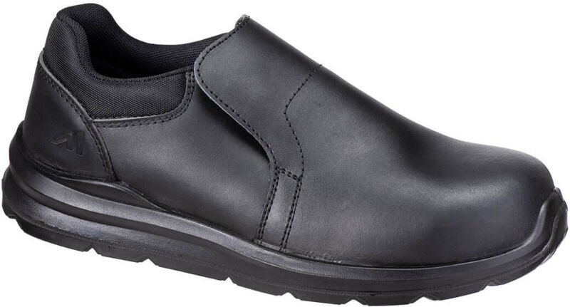 Sicherheits-Sneaker Slip-On S3S SR FO Schwarz 43