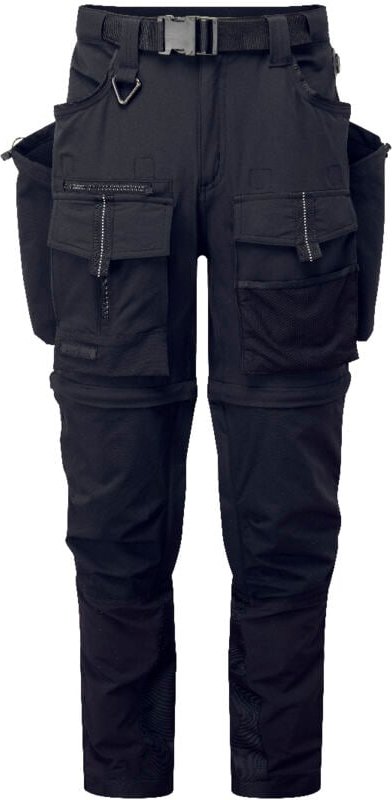 Ultimatives 3-in-1 modulierbare Hose Schwarz/Gelb XS - DE(36) - UK(28)