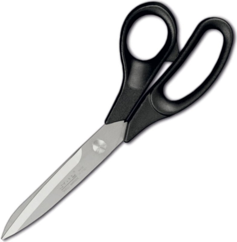 Küchenschere mit Wellenschliff STAHL 210 mm