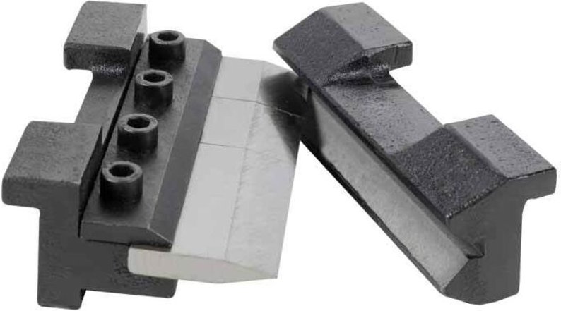 Paar magnetische Blechbiegezangen x 100-mm-Schraubstock