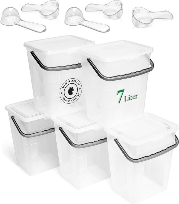 Thumbnail - 5x Novaliv Aufbewahrungsbox Box + Deckel
