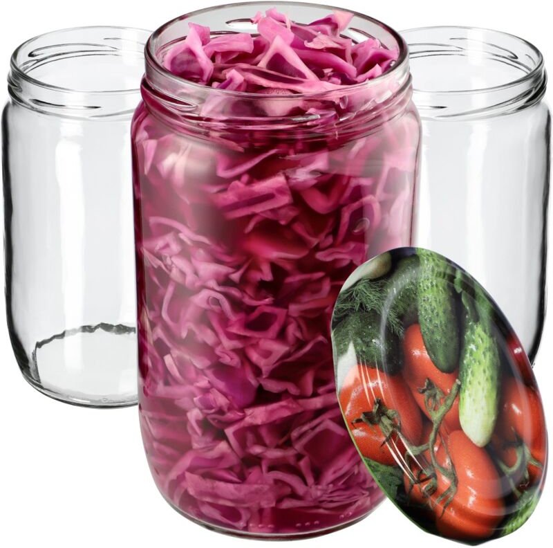 Glas Anna 720 ml fi82 TO-720 Franko 16er-Pack - Kadax