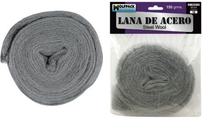 Stahlwolle 150 gr. 1 Hälfte