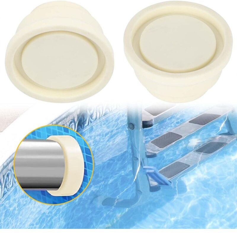 Pool-Leiter-STOstangen, 2 St¨¹ck Schwimmbecken-Leiter-Gummistopfen Leiter-Safe-STOStange Schwimmbad-Zubehr Pool-Leiter-S...