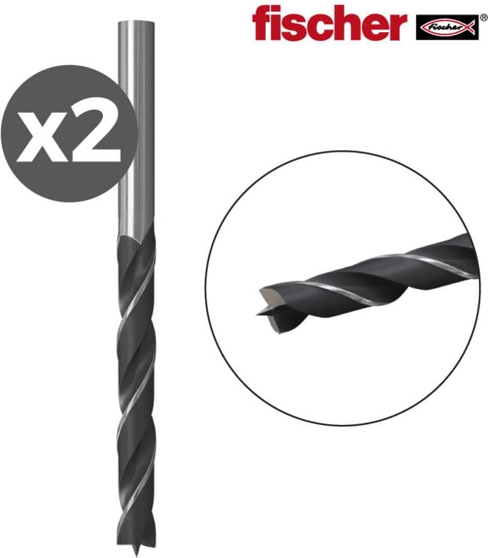 Pack 2 Holzbohrer hb 3 / 2k 530630 Fischer