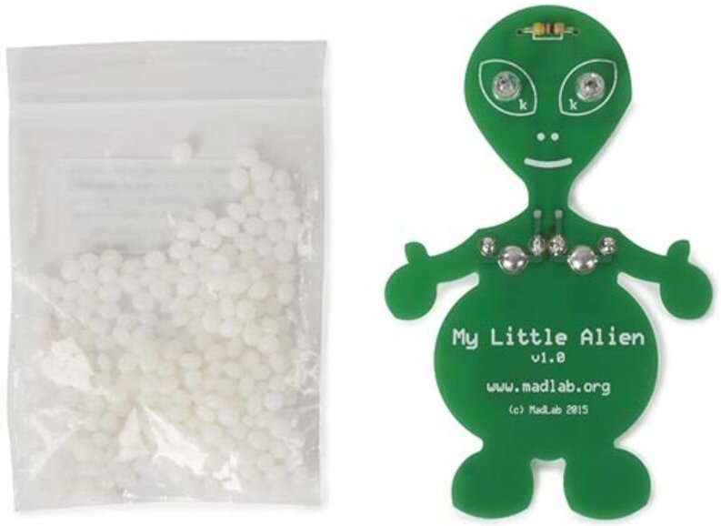 Thumbnail - Velleman - Whadda WSL107 Mein Außerirdischer Freund Ausführung (Bausatz/Baustein): Bausatz 9 v