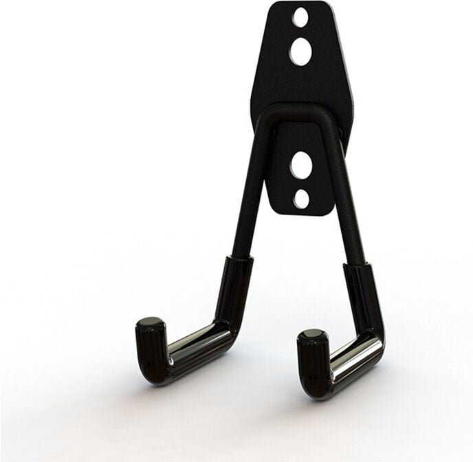 2er-Pack Garagen-Aufhängerhaken, doppelte Garagen-Aufbewahrungshaken, wandmontierter Fahrradhaken zum Organisieren von W...