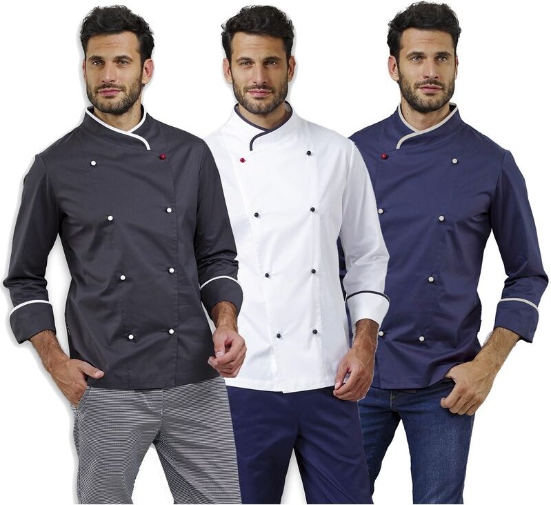 Floyd Kochjacke - xl - Blau - Siggi