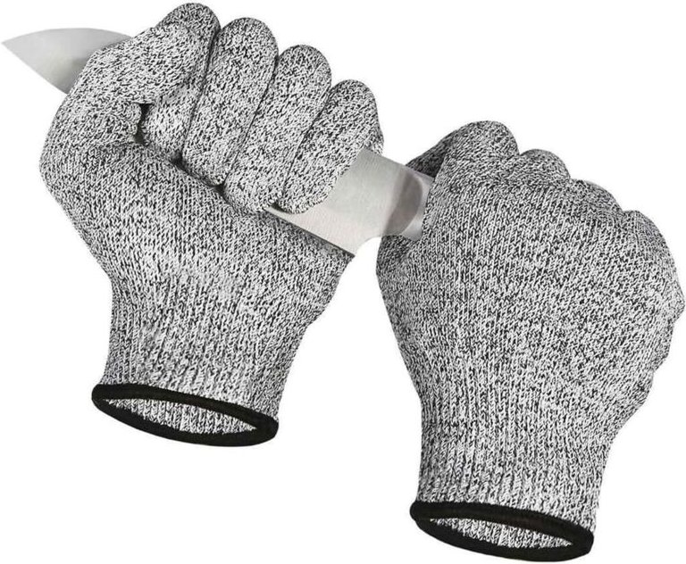 paire schnittschutzhandschuhe, schnittfeste handschuhe, handschuhe schnittfest, leistungsfähiger Level 5 Schutz, für Ges...