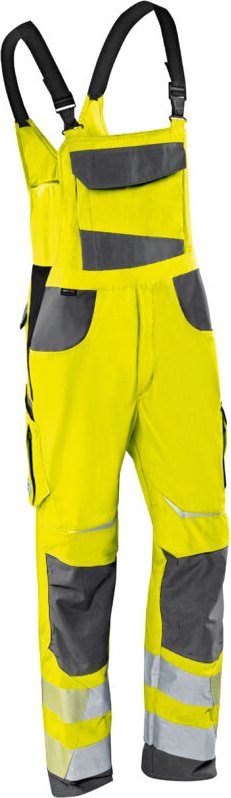 Kübler Latzhose REFLECTIQ PSA 2 3207 warngelb/anthrazit Gr. 26
