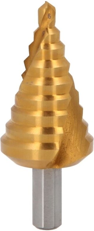 Ks Tools HSS-TiN Stufenbohrer,Ø 6-32 mm, 9 Stufen