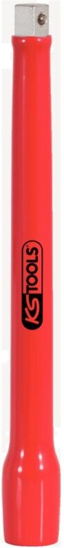 Ks Tools 1/2 Verlängerung mit Schutzisolierung und Schraubenarretierung, 250 mm