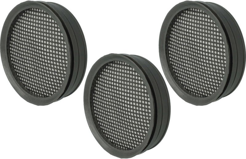 Filterset 3x Staubsaugerfilter kompatibel mit Philips SpeedPro FC6724/61, FC6723/01, FC6725/01, FC6724/01 Staubsauger - ...