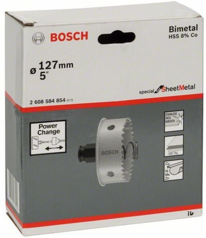 Bosch Lochsäge Sheet Metal 127 mm, 5"
