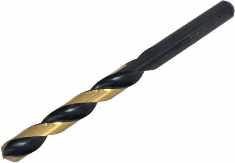Metall-Bohrer 13,0 mm Awtools HSS M2 Premium, Satz von 5 Stück, ideal für Stahl und Edelstahl, hohe Präzision und Stärke...