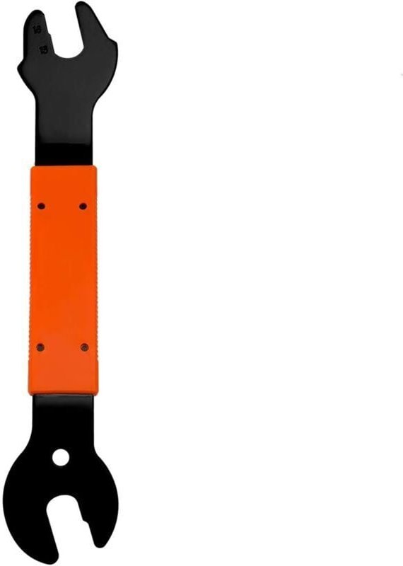 Fahrradpedalschlüssel, doppelseitiger Fahrradschlüssel, Reparatur- und Entfernungswerkzeug 15, 16, 17 mm für Mountainbik...