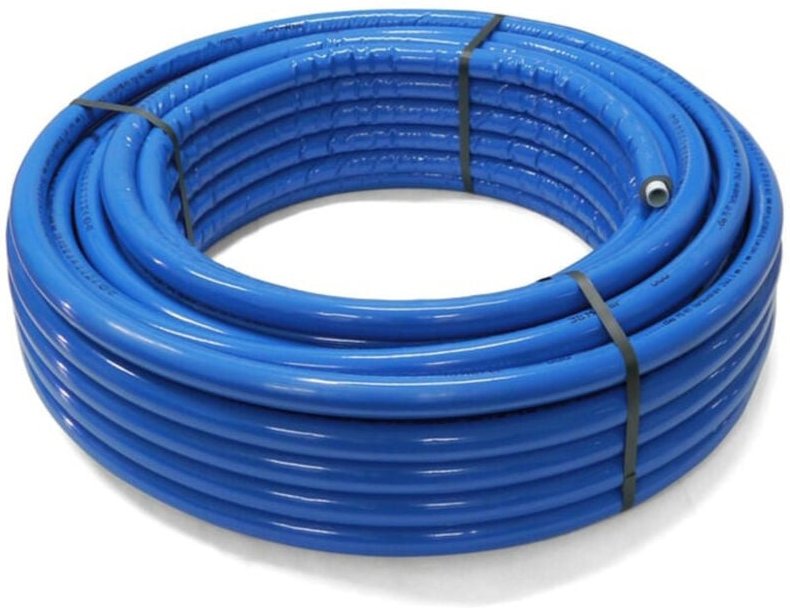 Sanpro Isoliertes Mehrschichtverbundrohr, Größe 20x2, 50 m, 6 mm isoliert