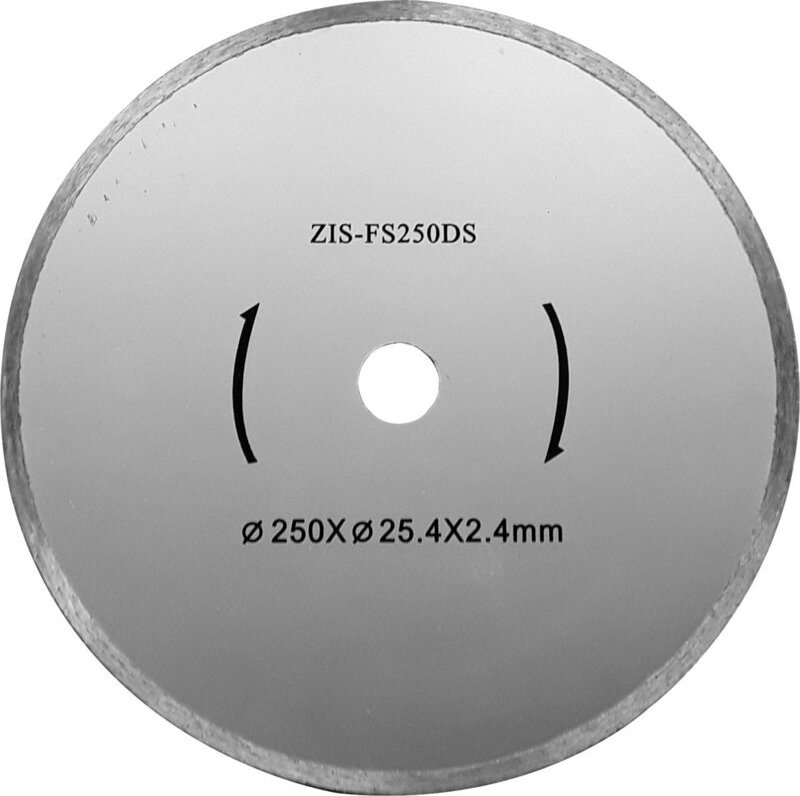 Zipper - Diamanttrennscheibe FS250DSSTAND 250 x 25 mm Diamanttrennscheibe