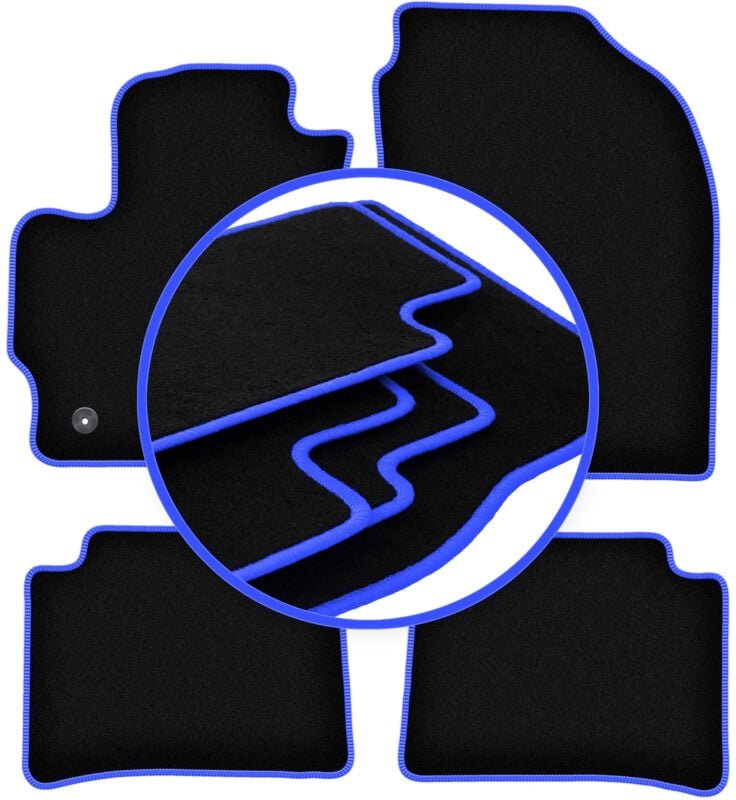 CARLUX-BLUE Autofußmatten für: Suzuki Swace Kombi (2020-)