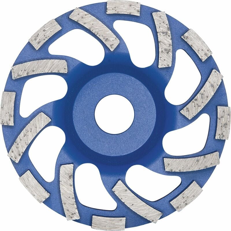 Diewe - Diamant Trockenschleifteller New Fan Cup Blau 125 x 22 x 22.23 mm