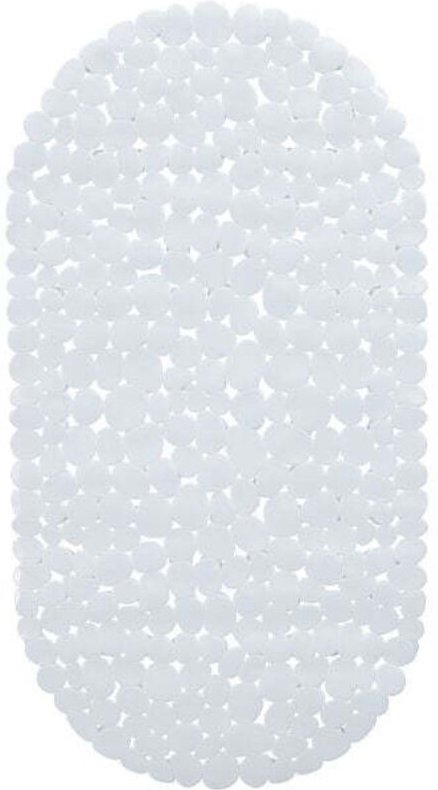 Anti slip bath mat stone design