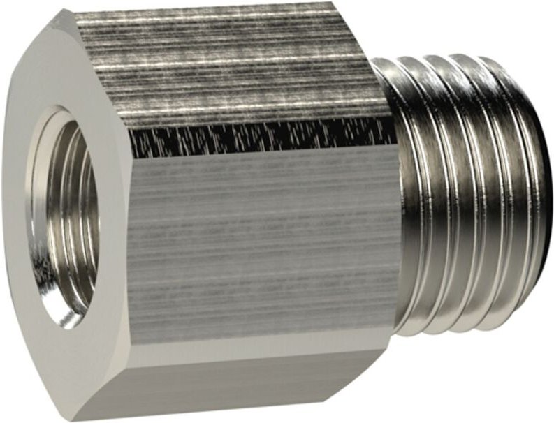 Riegler - Reduziernippel lang, g 1 a., g 1 1/4 i., sw 50, Messing vern.