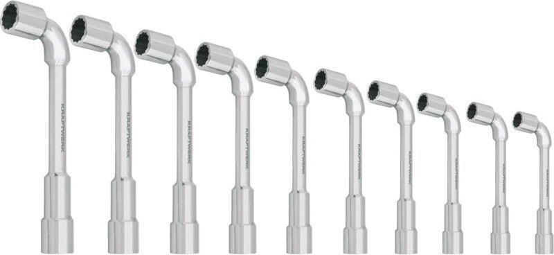 10-t. Pfeifenkopfschlüsselsatz 8-19 mm