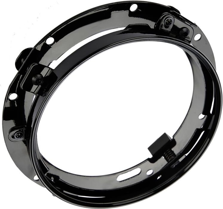 7-Zoll-Scheinwerferhalterung für Jeep Wrangler (Schwarz)