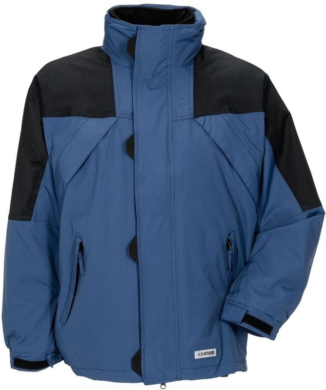 Planam Redwood Winterjacke 2XL amporablau/schwarz