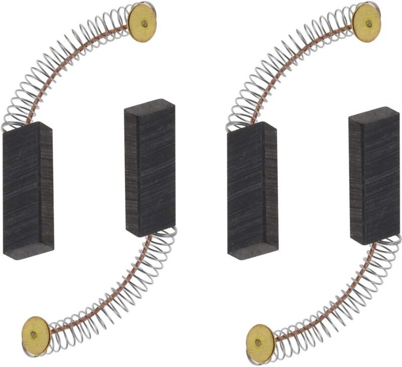 Crediri 2 Paar 6 x 11 x 30 mm Motorkohlenbürsten für Winkelschleifer, Kreisbohrmaschine, elektrische Bohrmaschine, Ersat...