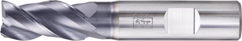 PFERD VHM Eckfräser lang 3 Schneiden Ø 16 mm 45° Fase TiAlN Schaft HB Universal Line Schruppen Schlichten Nuten