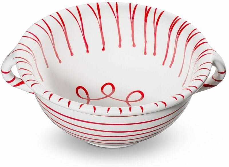 Gmundner Keramik Rotgeflammt Weitling (Ø 25cm)