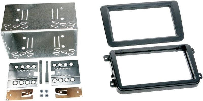 ACV - 381320-10-1 Autoradio Einbaublende DoppelDIN Passend für (Auto-Marke): Seat, Skoda, Volkswagen