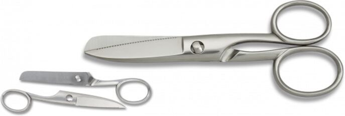 Fischschere aus Edelstahl Gifaz Größe 18,5 Cm abnehmbar in Blisterpackung 15033